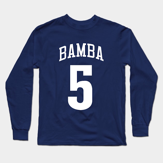 Mo Bamba- Orlando Magic Long Sleeve T-Shirt by Cabello's